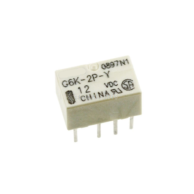 10 шт./лот новые и оригинальные сигнальные реле 5 в постоянного тока 8PIN 2 ON