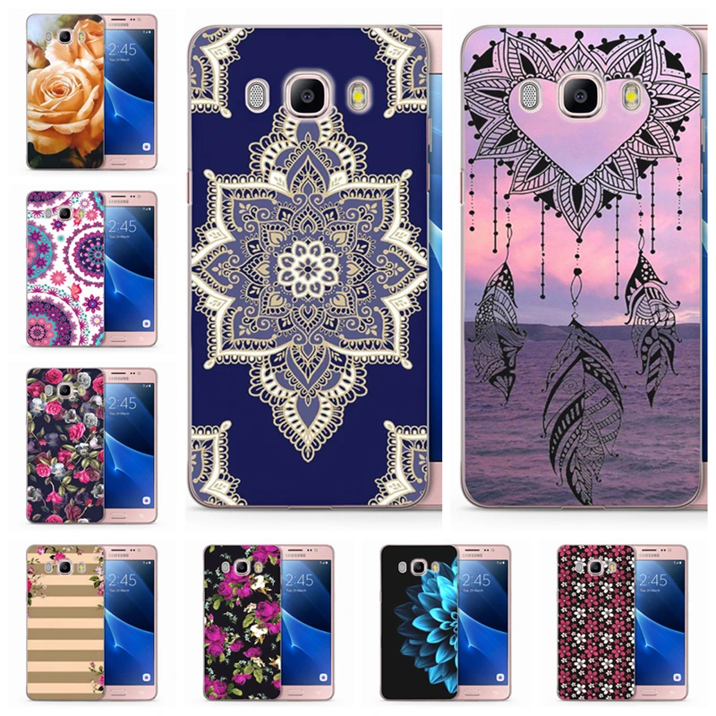 For Samsung Galaxy A5 A320F A310 A520F prime J1 J2 J3 J5 J7 S8plus case Color Pattern Transparent Silicone Phone Case Cover C825 |