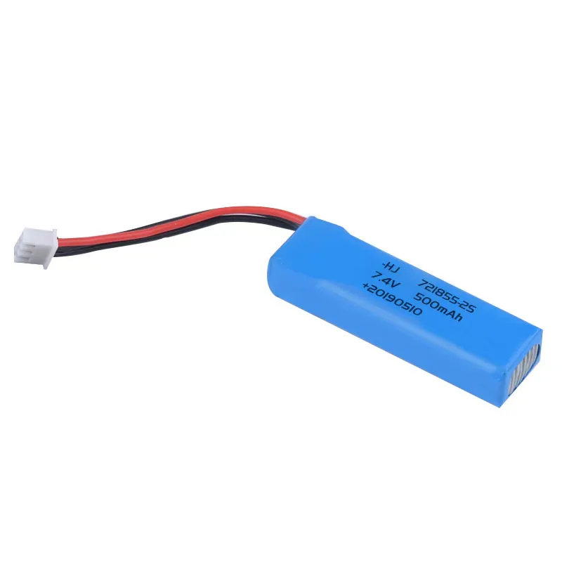 

1 pcs 7.4V 500mah battery Wltoys 20402 20404 20409 1/20 RC Car Spare parts 20402-0658