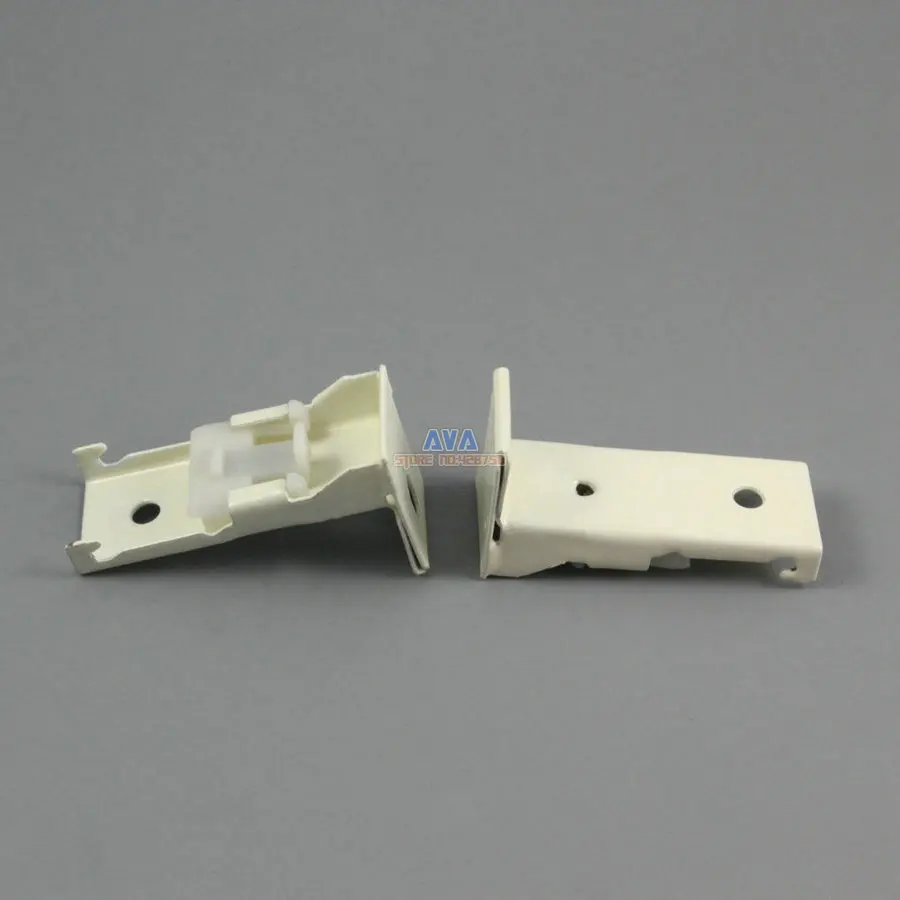 20 Pieces L Shape Curtain Track Bracket Curtain Track Brace 48x20x23mm