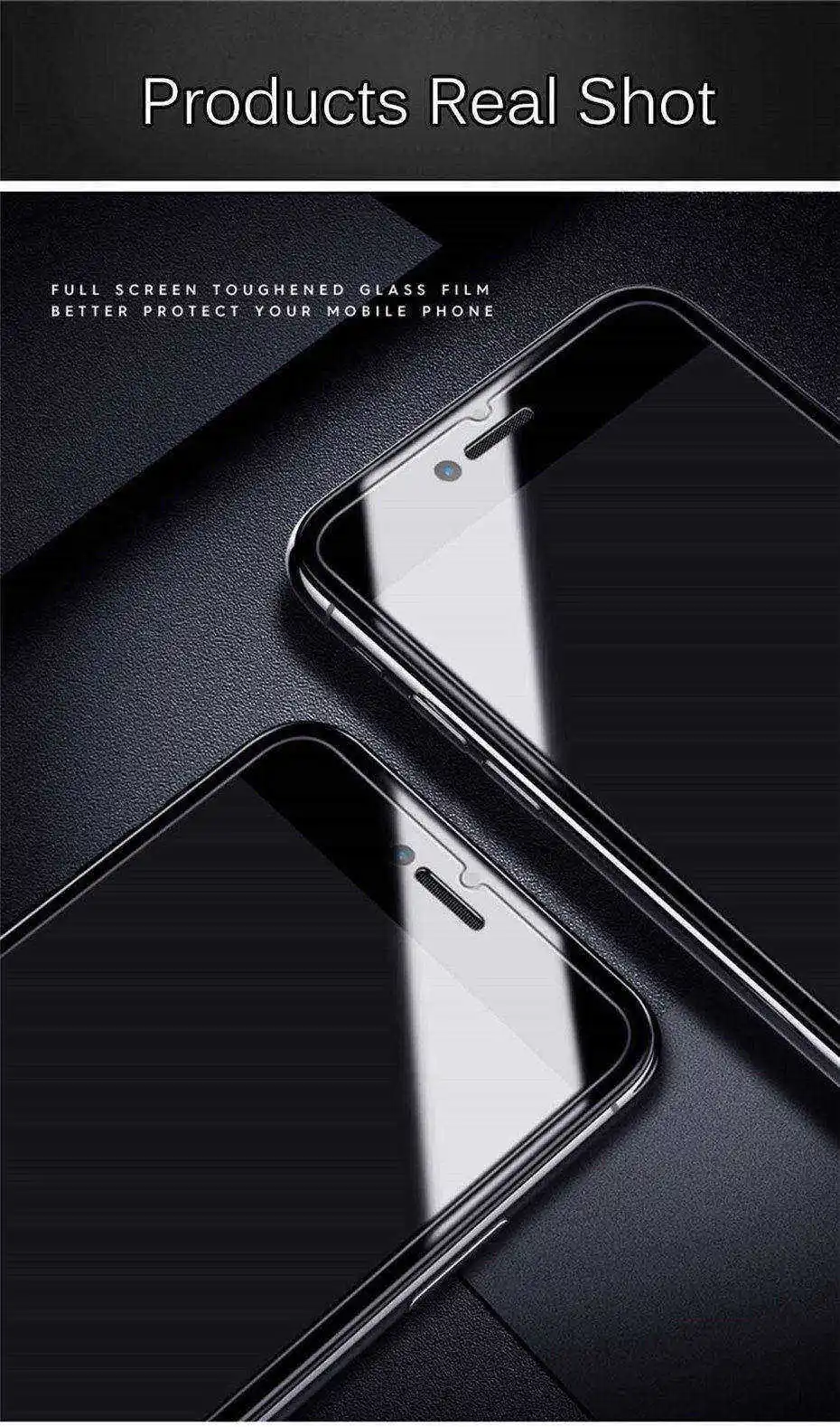 MOUSEMI Protective Glass For iPhone 5s 6 Plus 8 X Explosion Proof Ultra Thin Film Screen Protector For iPhone 7 Tempered Glass (9)