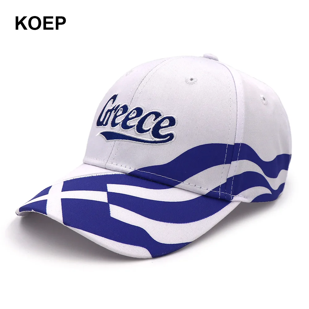 KOEP Весенняя модная бейсбольная Кепка Snapback греческий флаг Кепка s для женщин Летняя сетчатая Кепка водителя грузовика для девочек унисекс хип-хоп шапки - Цвет: G1