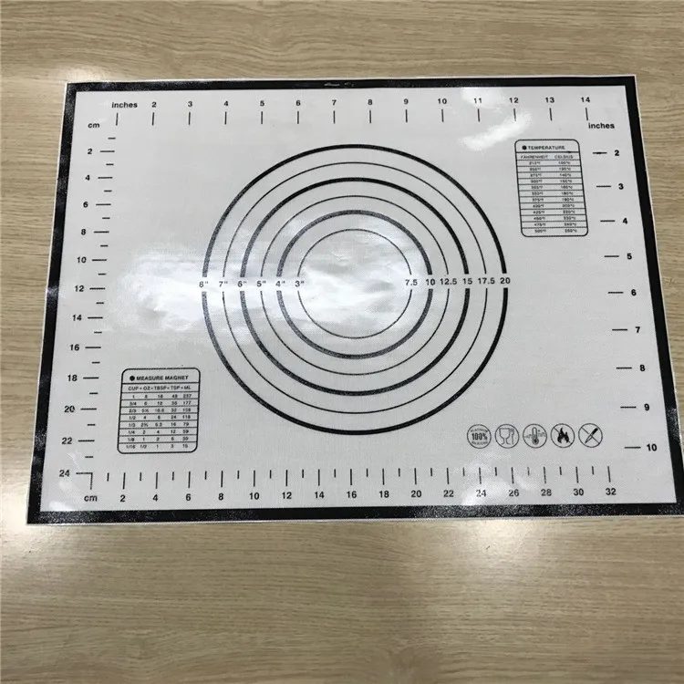 Антипригарный силиконовый коврик для выпечки, коврик для раскатки теста, подкладка для печи, лист для выпечки, коврик для выпечки, инструменты h111