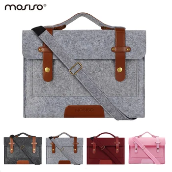 

Mosiso Laptop 13.3 15.6 inch Felt Shoulder Bag for Macbook Air 13 Pro Retina 2016 2017 2018 DELL/HP/Asus Notebook Accessories