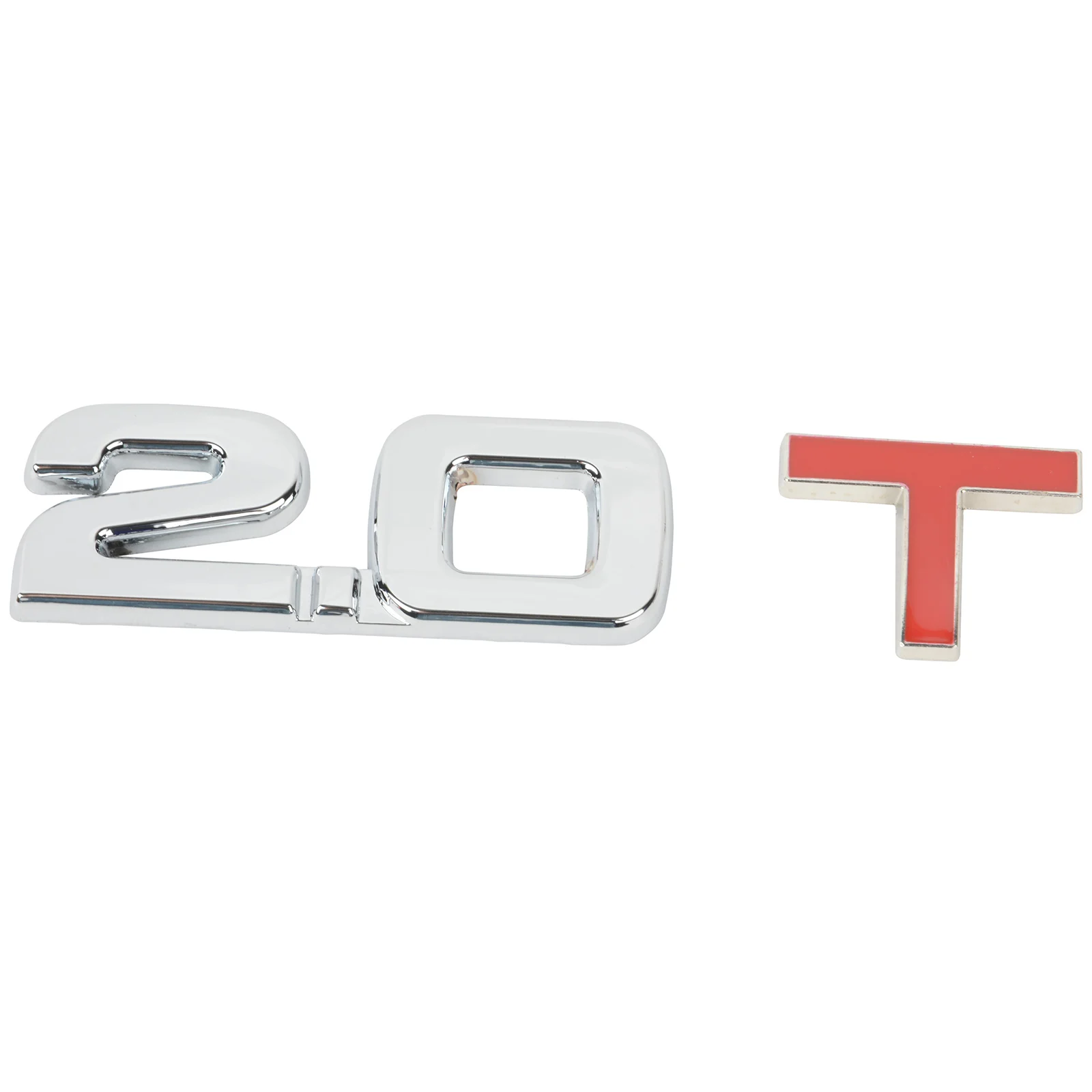 Buy 1 PCS Metal 2.0T Letters Car Rear Trunk Emblem