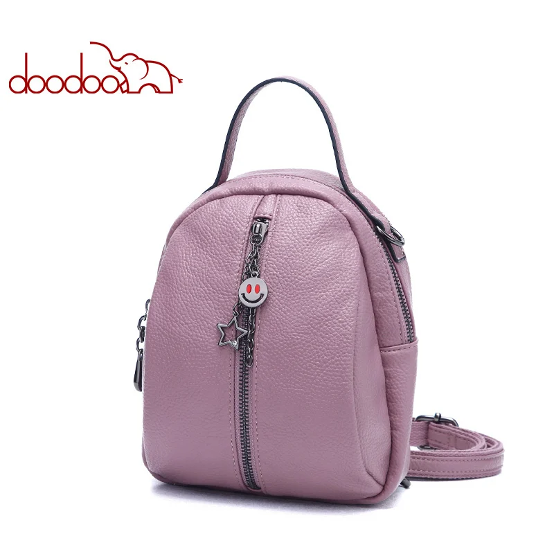 

Fashion Backpack geometric doughnut Mochila Feminina Women Bag Pu Leather Backpacks Travel Multifunctional 2019 New girl