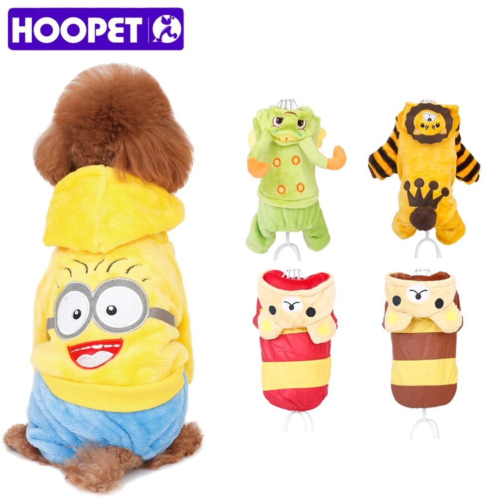HOOPET Новая коллекция зимней одежды животное лев и медведи фланелевые для отдыха