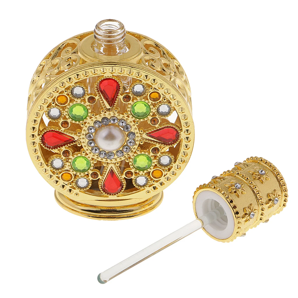 12ml Crystal Vintage Refillable Perfume Spray Bottle Novelty Lady Girls Travel Accessories