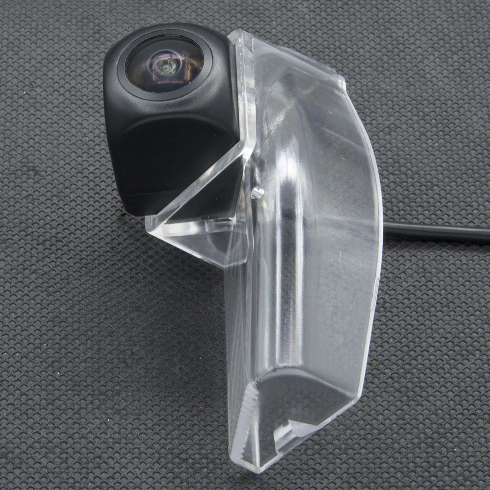 Fisheye 1080 P MCCD Starlight Ночное видение автомобиля обратный Камера для Mazda2 Mazda3 Mazda 3 2 Sport 2012 Беспроводной 5 дюймов ЖК-дисплей монитор
