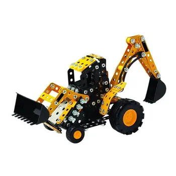 

Children Engineering Car Toy Mini Alloy Assembling Car Toy Multifunctional Kids Tractor Toy Dump Truck Model with Double Hands