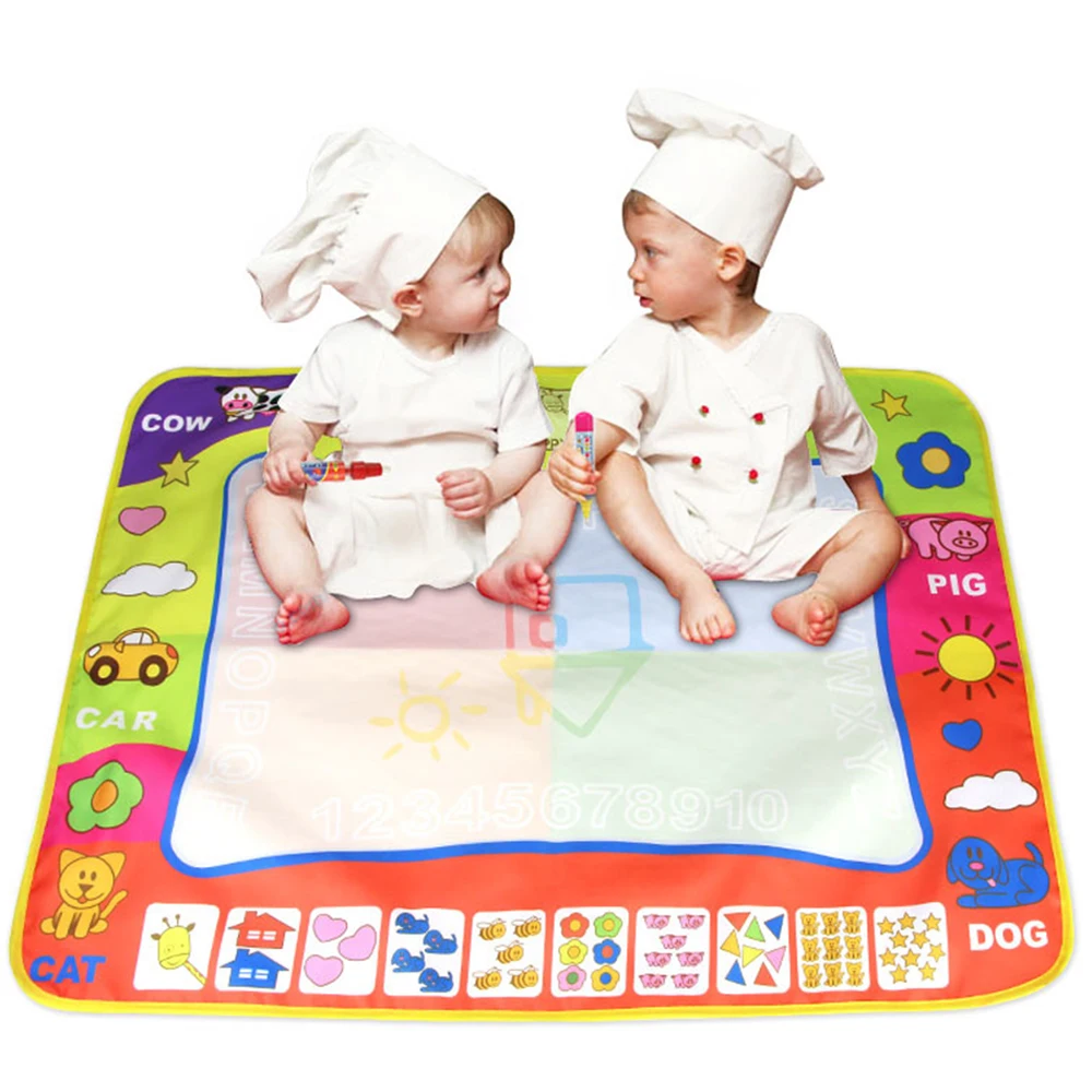 

Magnetic Drawing Board Children Coloring Books For Kids Magic Pad Water Drawing Toys Painting Cloth Doodle Gifts Educational Toy