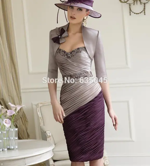 Free Bolero 2017 New Custom Made Silver And Purple Beading Crystal Free Bolero 2017 New Custom Made Silver And Purple Beading Crystal Mother Of The Bride Dress