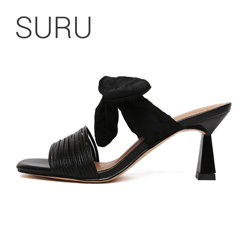 

SURU Ladies Butterfly-knot High Heels Sandals