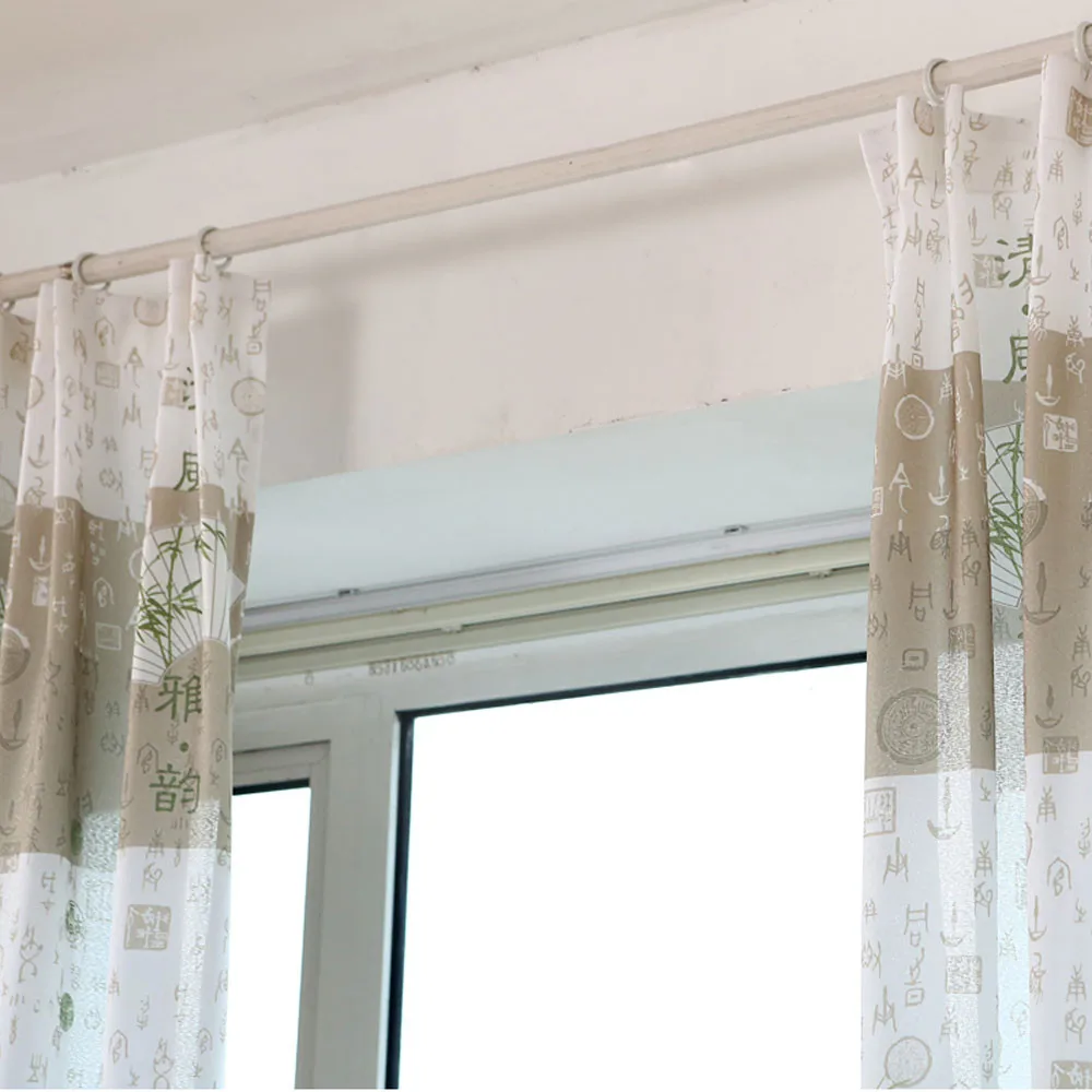 1 шт. бамбуковый принт прозрачная дверь окно занавес драпировка подзор для гостиной спальни занавеска s декоративный оконный экран#008
