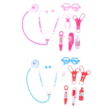 Детский дом, доктор стетоскоп, инъекции, дети, дети, вид, доктор, медицинская игра, имитация, набор, подарок, Игрушка имитация