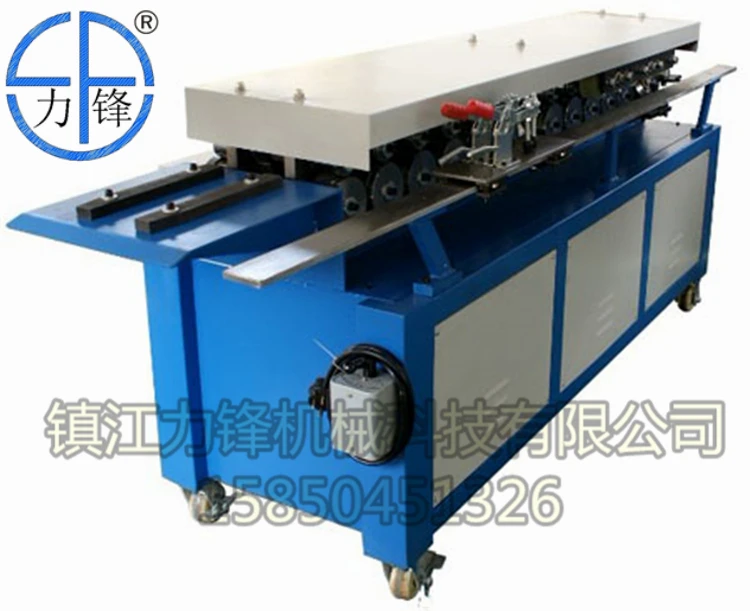 

Good and enhanced air duct flange roll forming machine for HVAC