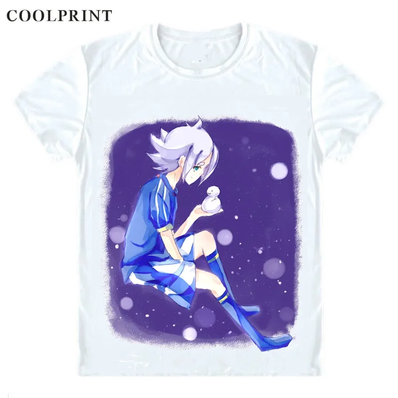 Coolprint Фубуки Широ футболка Inazuma Eleven Fubuki близнецов Для мужчин Повседневное футболка Премиум Футболка с принтом короткий рукав рубашки - Цвет: Style 2