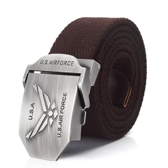 빈티지 미군 스타일의 기능적 다재다능한 벨트