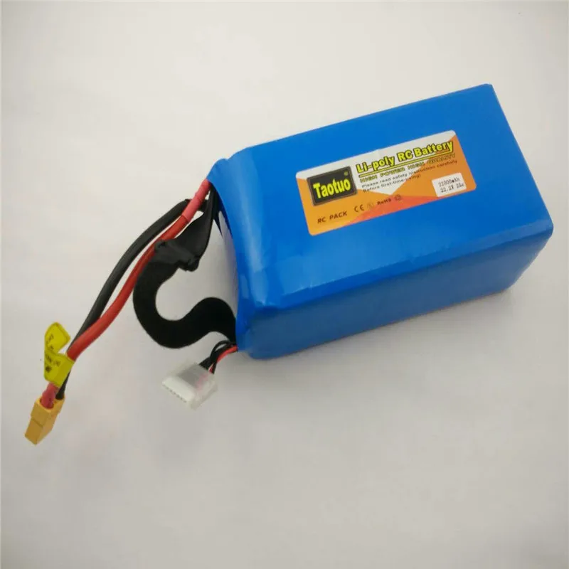 

10pcs Power Lithium Polymer Lipo Battery 22.2v 22000mah 25C 6S XT60 Plug For RC Quadcopter FPV Multicopter Model Parts Bateria