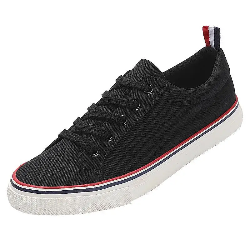 

YOUBROER Spring Leisure Man Breathable Canvas Board Shoe Student Small White Tide Shoe