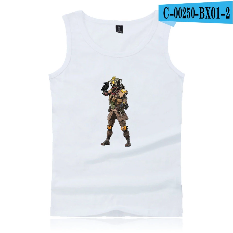 blue Lucky Friday Apex Legends Nieuwste модель развлечения мужские спортивные Тэнк-топы военные хип-хоп безрукавки светоотражающий жилет Jahseh рубашки - Цвет: blue