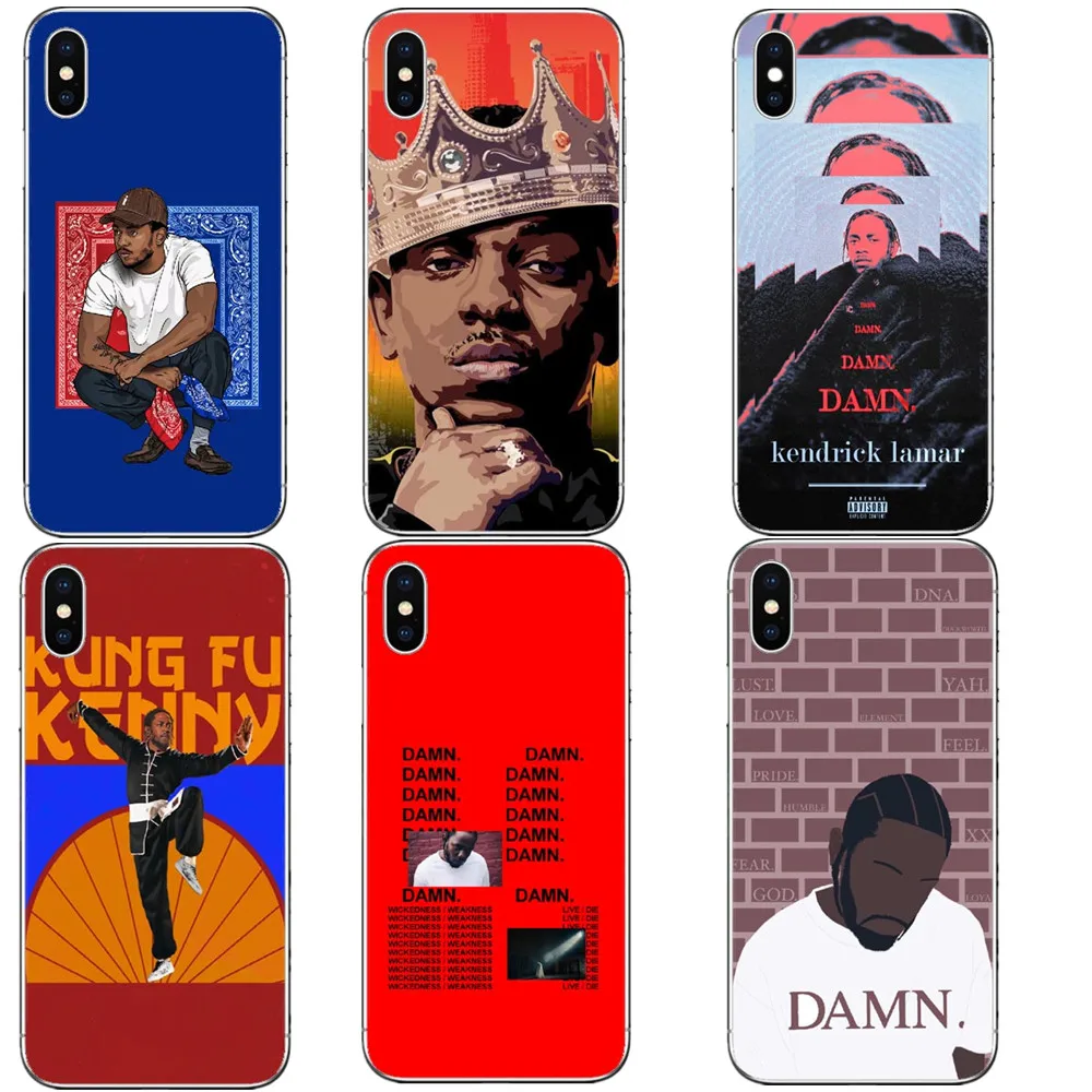 

King Kendrick Lamar Best Hip Hop Hard Phone Case Cover Coque Fundas For iPhone 5 5S SE 7 XR XS Max6 6S 6Plus 8 8 Plus X 10 5.8
