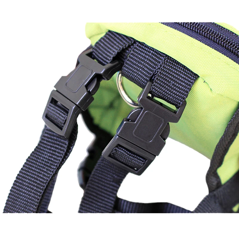 Pet Bag Carrier Dog Puppy Harness Outdoor Backpack With Leash For Pets Small Dogs Hiking Adjustable Products PL5004 (9)