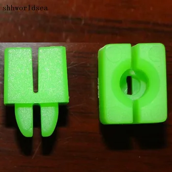 

shhworldsea plastic clip automobile retainer nuts