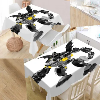

New Arrival Custom Batman Table Cloth Waterproof Oxford Fabric Rectangular Tablecloth Home Party Tablecloth