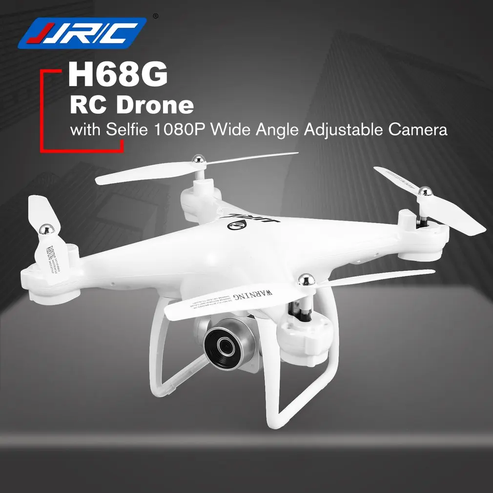

JJR/C H68G Selfie Dual GPS Positioning RC Drone Quadcopter with 1080P Wifi FPV Adjustable Wide Angle Camera Follow Me