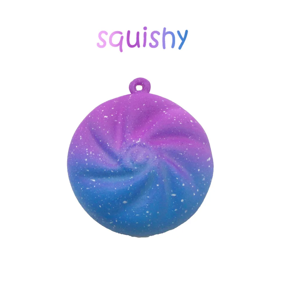 Расслабляющие игрушки Squishy Galaxy хлеб медленный рост мультфильм крем Ароматические игрушки для снятия стресса телефон шарм squishies мягкий