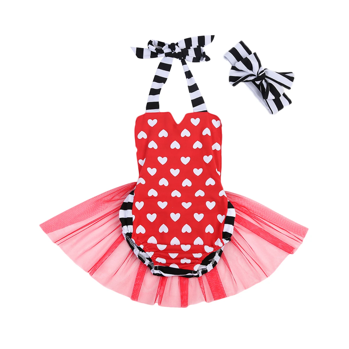 2017 Summer Novelty Sleeveless Toddler Kid Baby Girl Bodysuits Lace Party Birthday Outfits Size