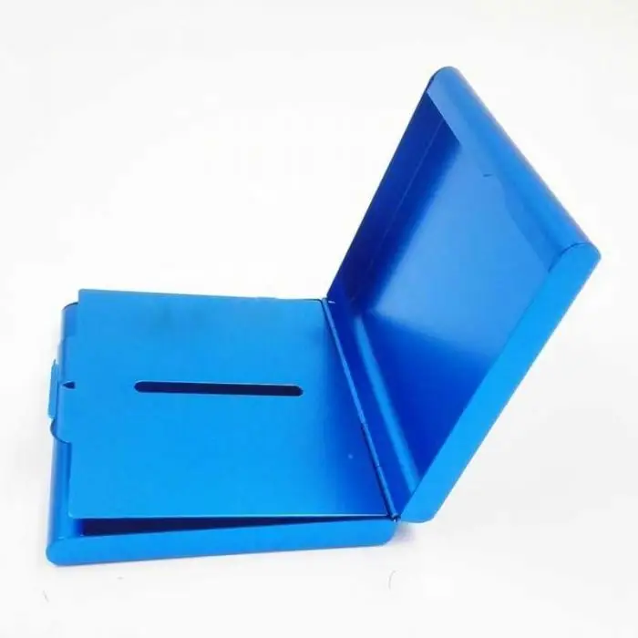 Коробка для хранения сигарет из алюминиевого сплава, 20 шт., чехол для хранения сигарет, держатели контейнеров для сигарет E2S