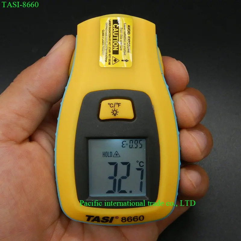 

Digital  Infrared Thermometer Range -50 ~ 330 Degree Temperature Unit Selection Industrial Thermometer TASI-8660