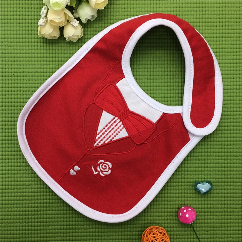 Bebe Bibs Baberos Babador Bavoir водонепроницаемый милый мультфильм вышивка печать дети мультфильм отрыжка ткань 6-24 месяцев DS19