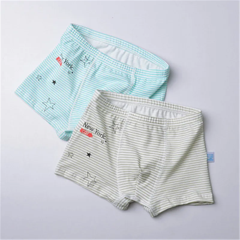 New Cotton Baby Boy Boxer Shorts Car Cartoon Boy Underwear Kids Pants