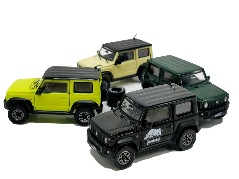 1: 64 BM творения Suzuki Jimny(JB74) правый руль литой модельный автомобиль