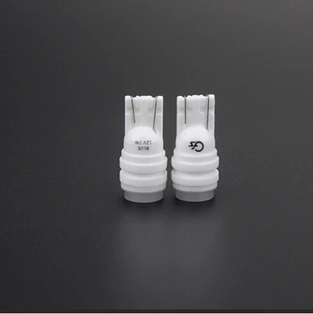 

AES Best 2xT10 Led DRL Car Interior Reverse Source Light Width Lamp T10 LED Super Bright With Len Projector T10 Bulbs Car Parts