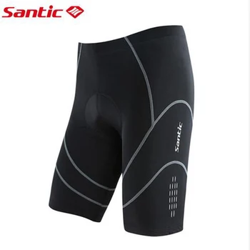 

Santic Coolmax Pantalones 4D Filling Cortos de Ciclismo MTB Road Padded Bike Shorts Anti-sudor Quick Dry UV Protection SK0003