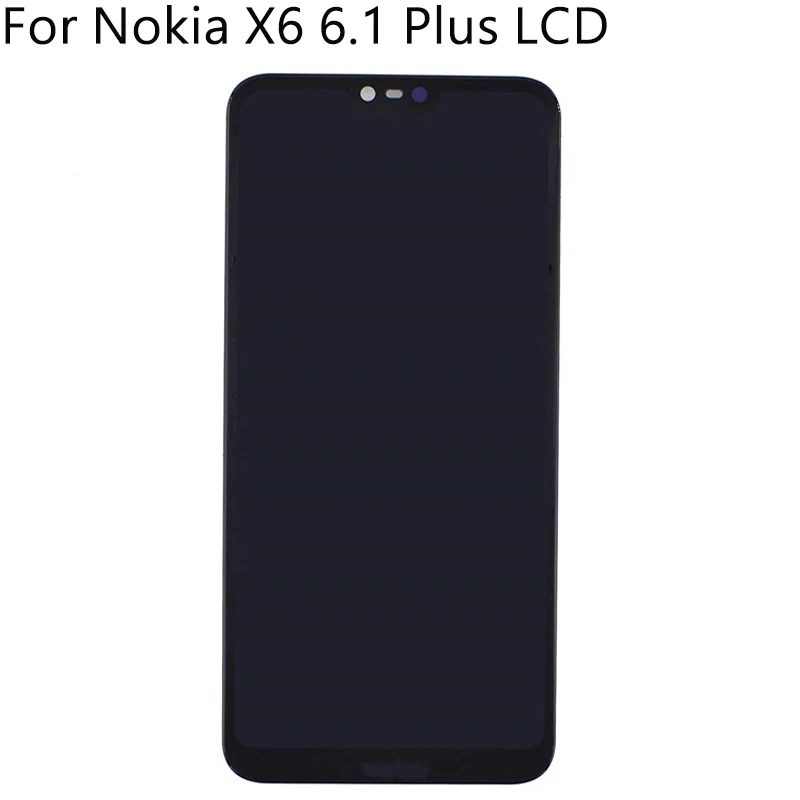 5 8 &quotдля Nokia X6 6 1 Plus ЖК дисплей сенсорный экран дигитайзер сборка Замена 100%
