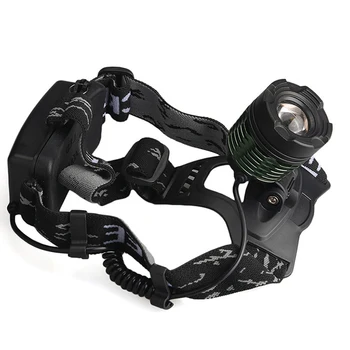 

Outdoor 300 Lumens Rechargeable Super Bright LED Headlamp Rotating Design Focus Hunting Fishing Headlight Flashlights Head Light