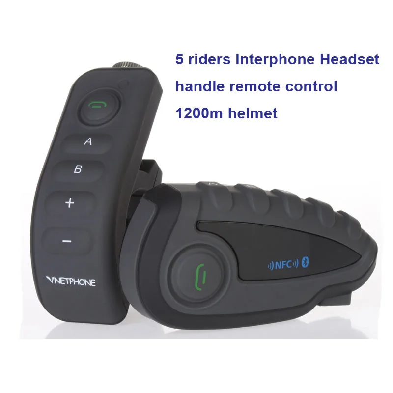 Новый 1200 м БТ Bluetooth мотоциклетный шлем домофон в течение 5 гонщиков Домофонных гарнитура с NFC/Телеуправления Бесплатная доставка!! Новый 1200 м БТ Bluetooth мотоциклетный шлем домофон в течение 5 гонщиков Домофонных гарнитура с NFC/Телеуправления Бесплатная доставка!!