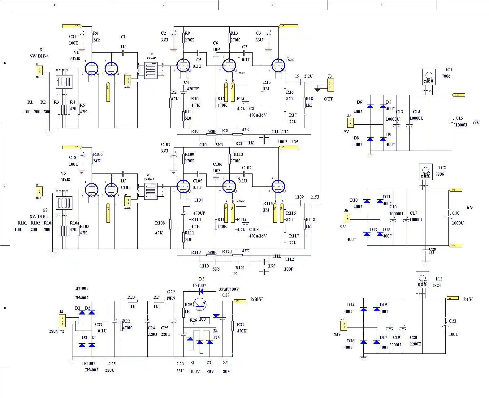 Mc Phono Preamp Schematic