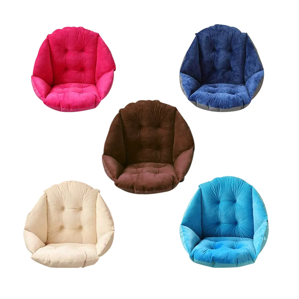 

Soft Plush Shell Design Seat Cushion Lumbar Back Support Cushion Pillow for Beach Home Office Car Seat Chair Buttocks Pad P20