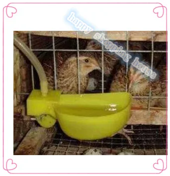 Домашние птицы перепелиные с autodrinker чаша для питья с питьевой фонтанами чаша для питья половина птицы