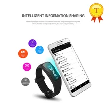 bluetooth smart Монитор сердечного ритма браслет Смарт-браслет с NFC линии сообщение электронной почты оповещения для iphone 6