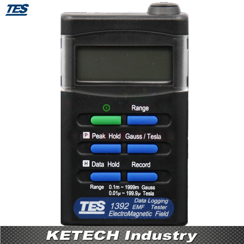

Portable Electromagnetic Radiation Detectors Digital EMF Tester ElectroMagnetic Field Meter TES-1392