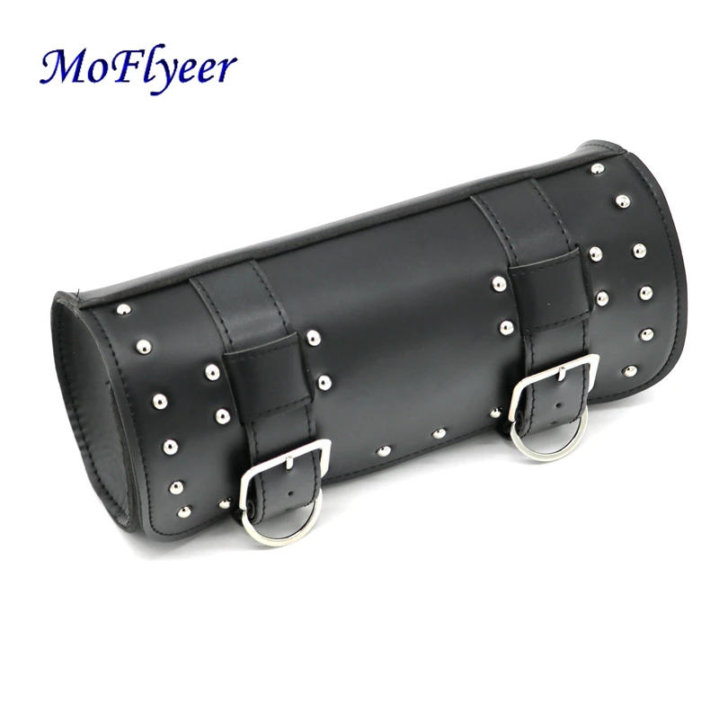 Новинка модная парная сумка MoFlyeer из искусственной кожи для мотоцикла седла