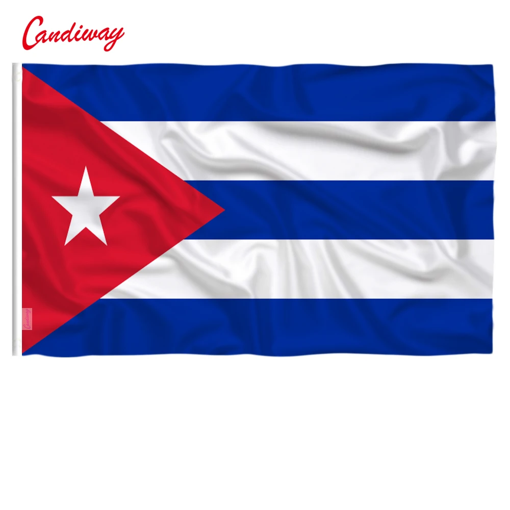 

The Republic of Cuba flag 90 x 150cm Cuba flag Banner National Cuba Home Decoration polyester Cuban's flag N106