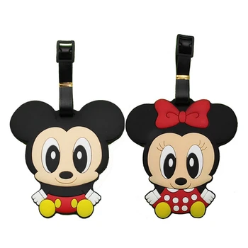 

Cartoon Animal Luggage Tag Travel Accessories Portable Label Silica Gel Suitcase ID Address Women Holder Baggage Boarding